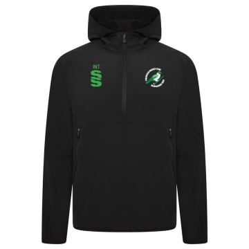 Dual Elite 1/4 Zip Hoody / Rain Jacket : Black