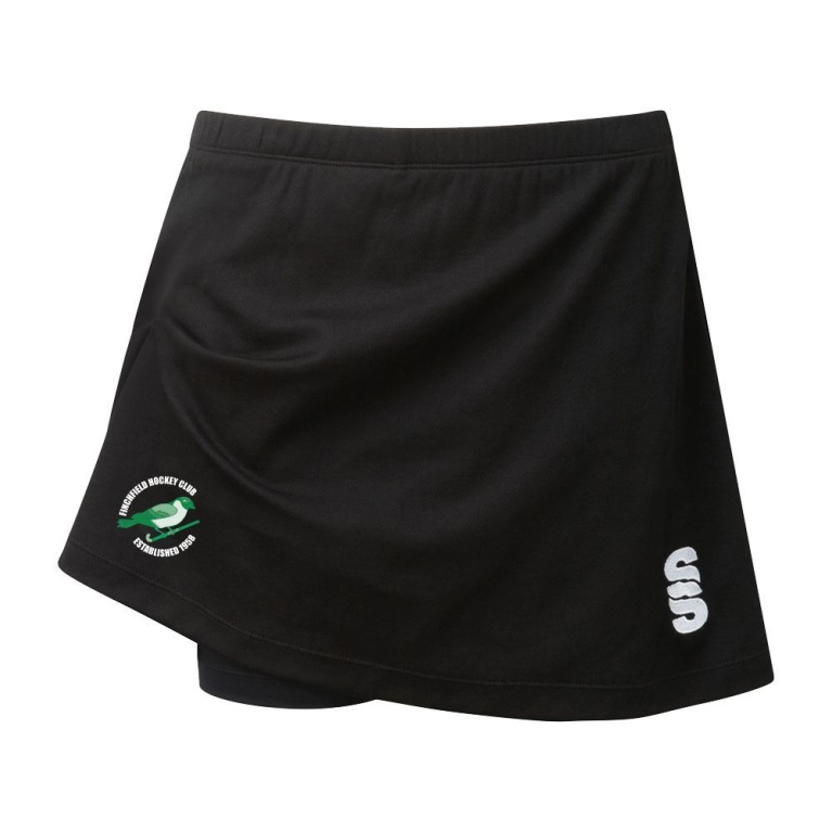 FINCHFIELD HOCKEY CLUB SKORT - BLACK